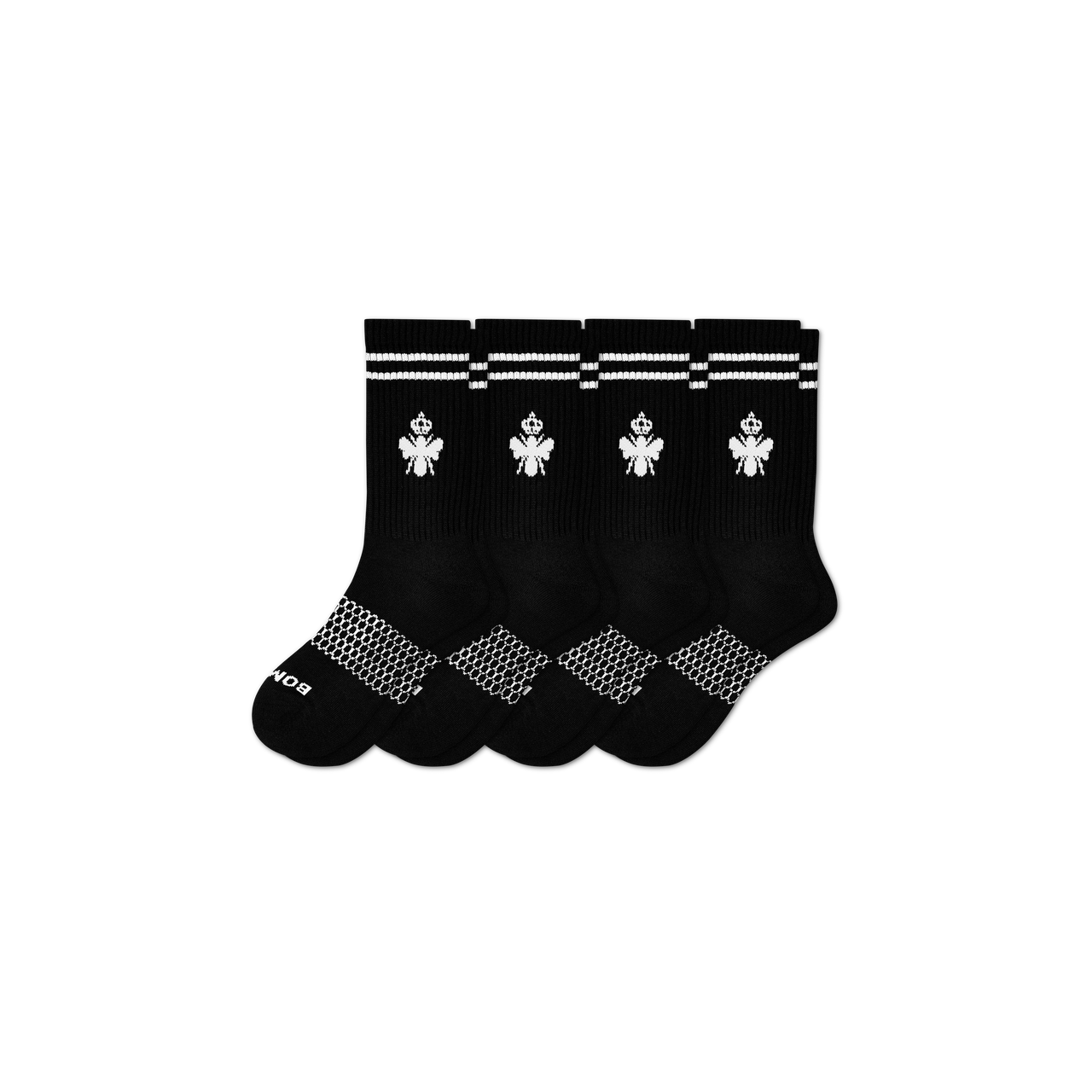 Men's Originals Calf Sock Black 4-Pack L
