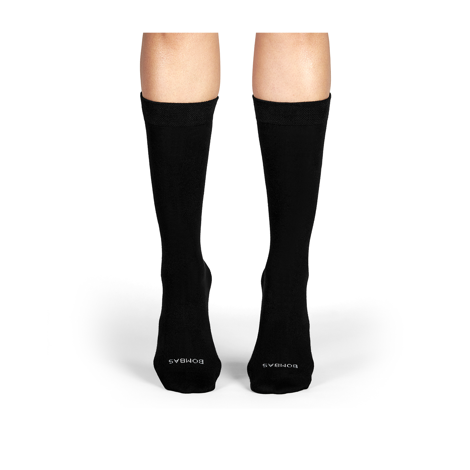 Women's Lightweight Calf Sock 4-Pack - black - 9