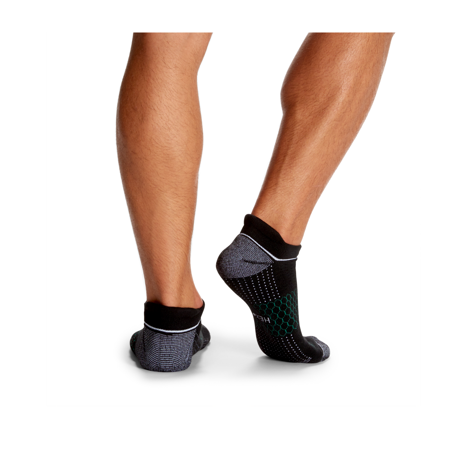 Men's Golf Ankle Sock 6-Pack - black - 8