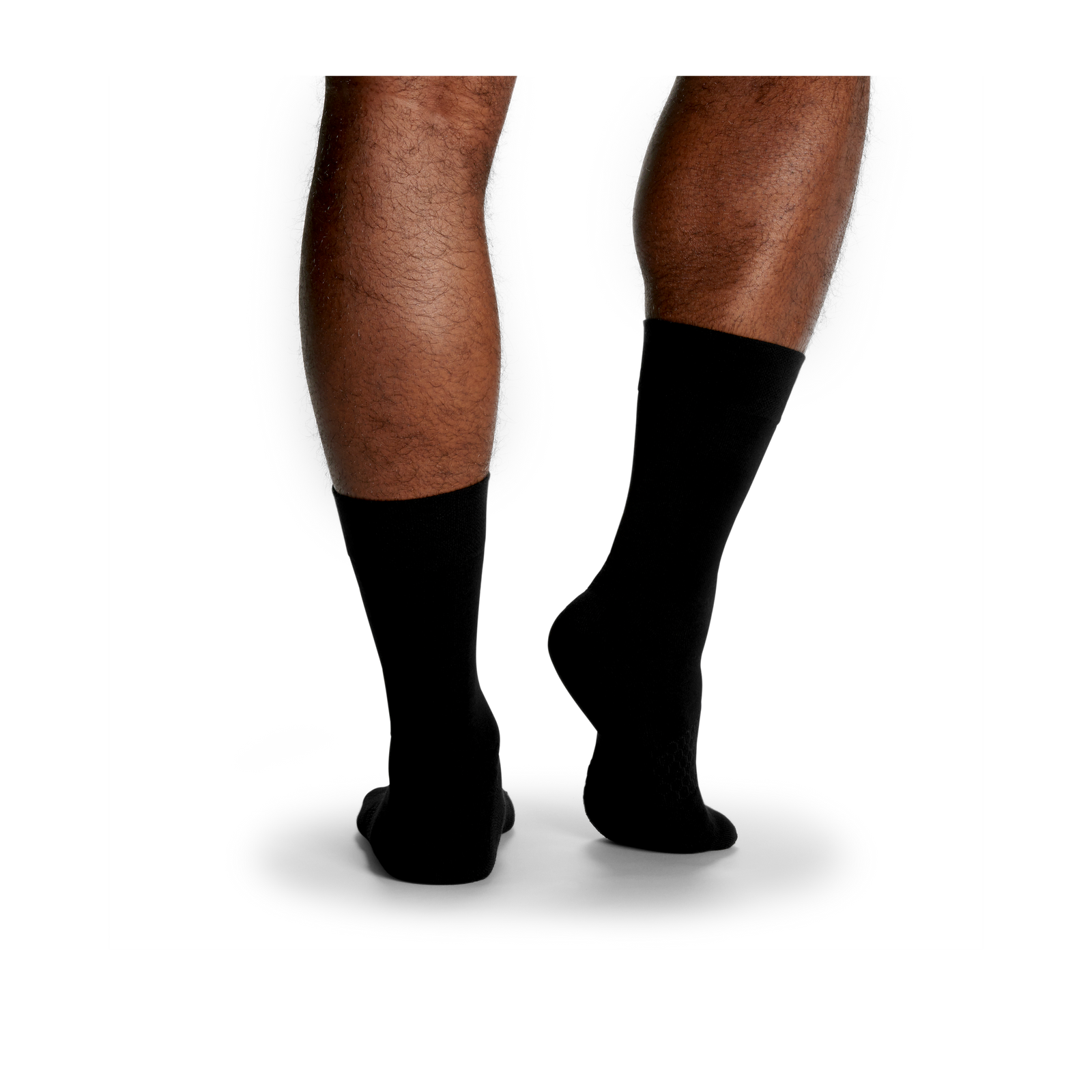 Men's Dress Calf Sock 4-Pack - black - 11