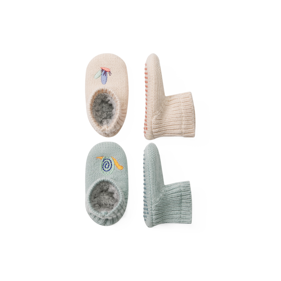 Baby Gripper Slipper 2-Pack - Gentle Cabin Ease