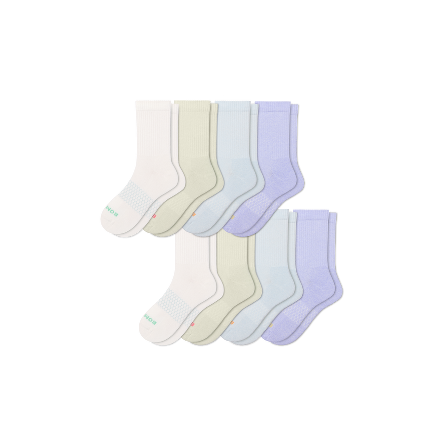 Women's Marl Half Calf Sock 8-Pack - Light Studio Move
