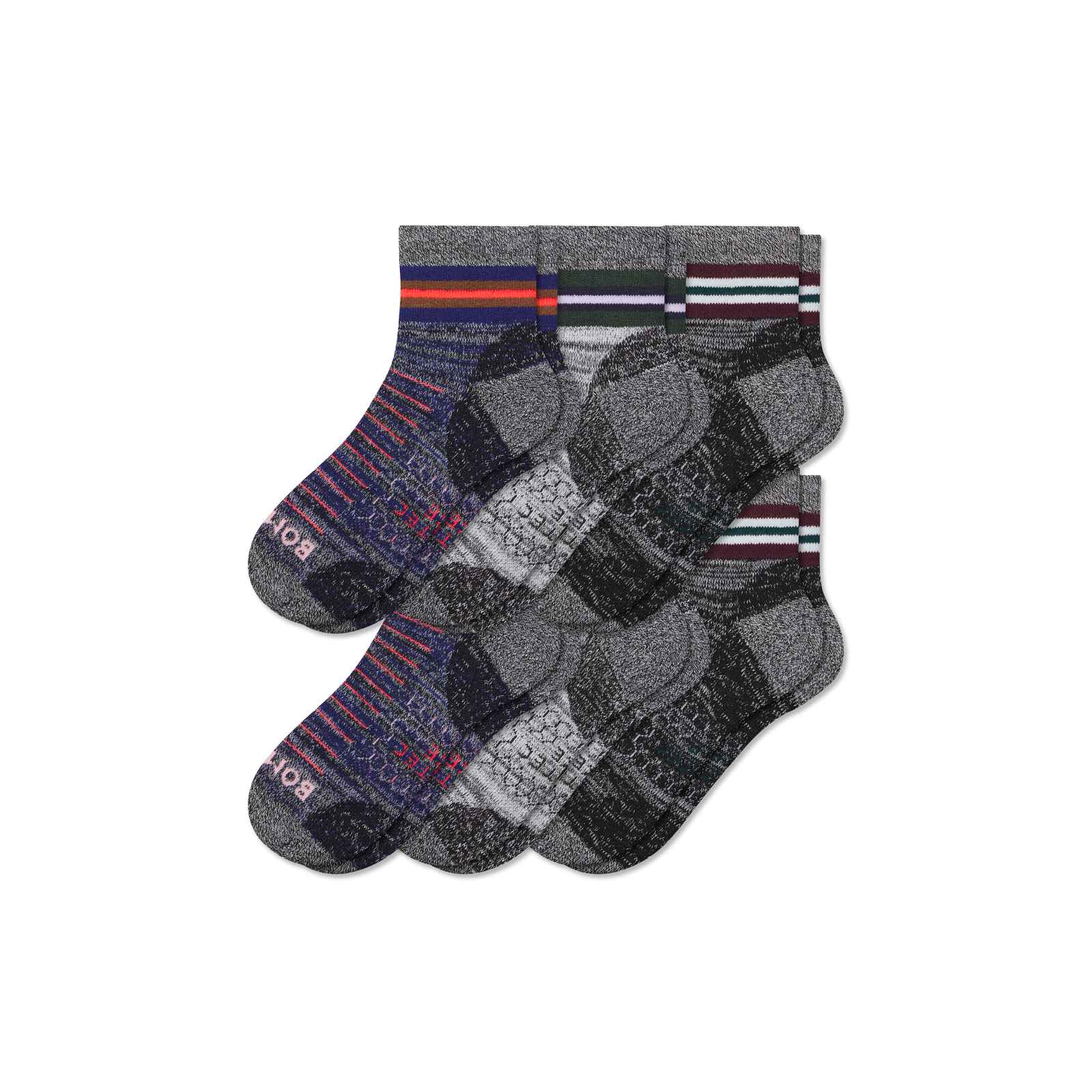 Hiking Quarter Sock 6-Pack - Cosmic Mix L