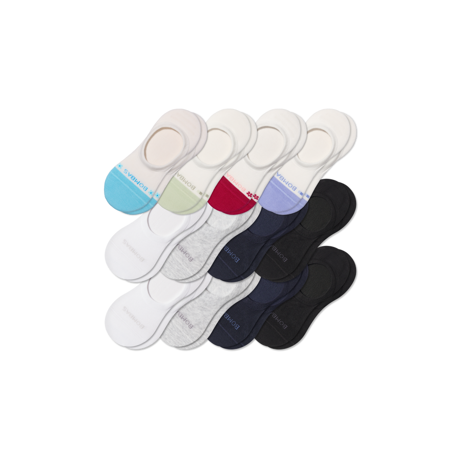 Women's Lightweight No Show Sock 12-Pack - Modern Shift Cushion