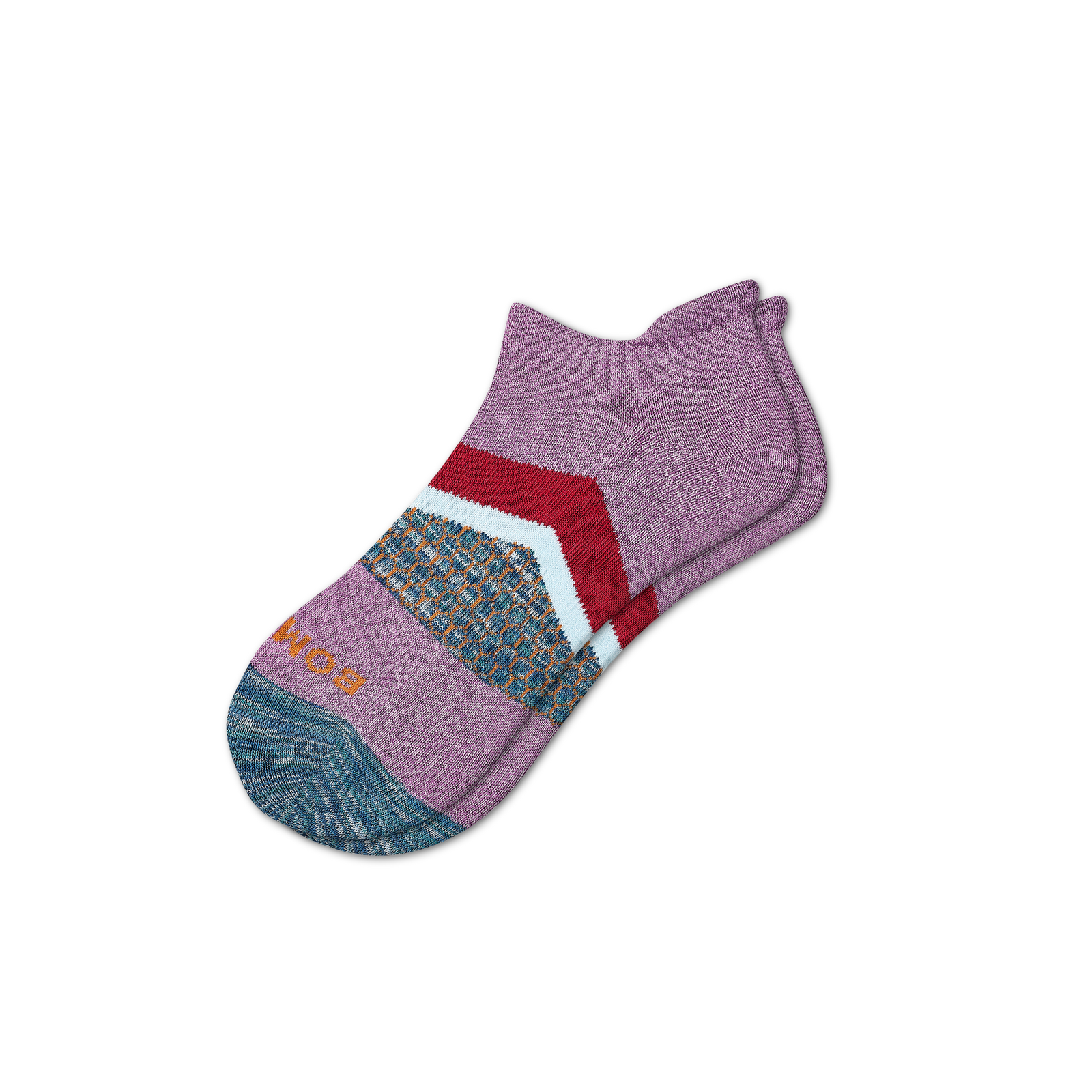 Women's Fair Isle Ankle Socks - dusk-purple - 15