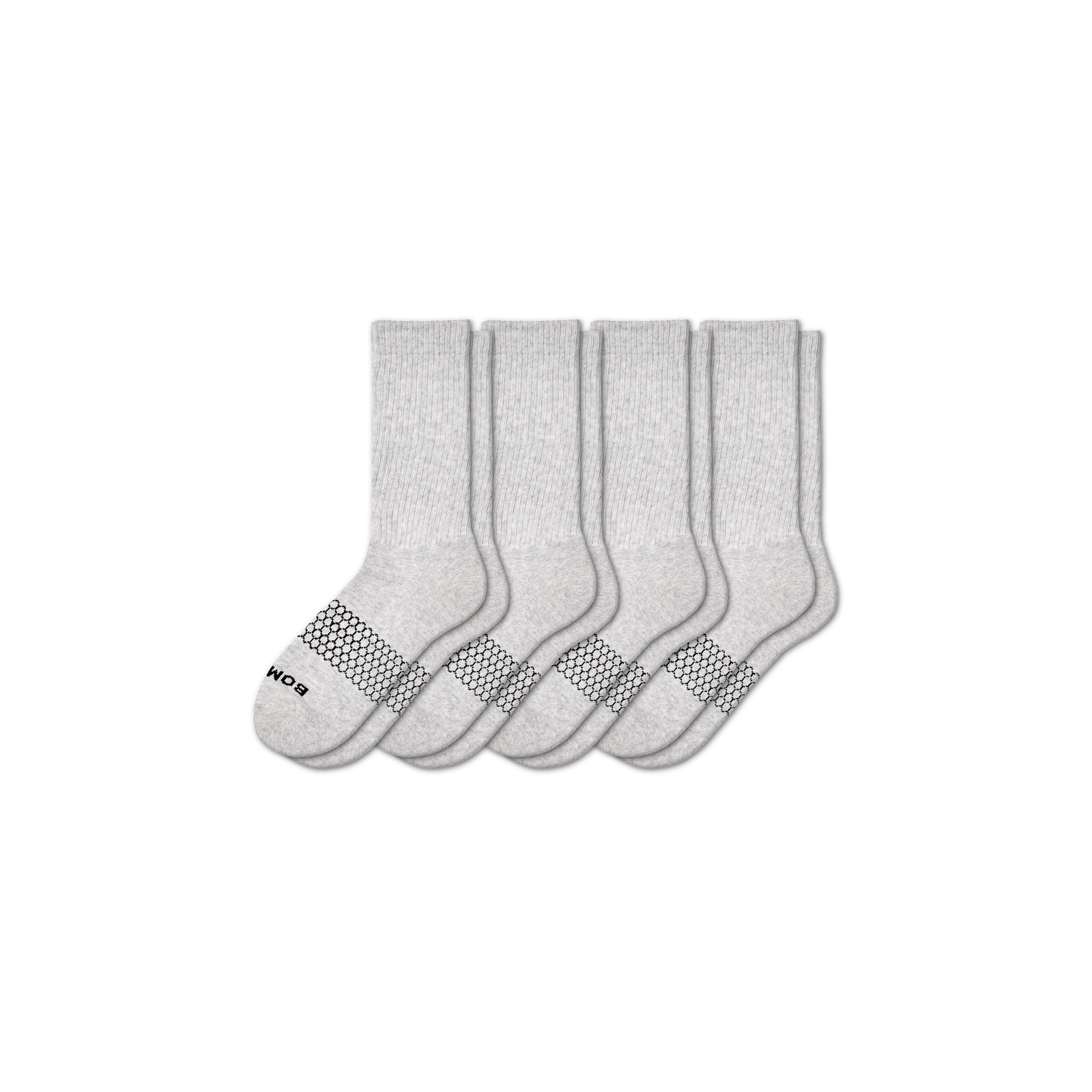 Women's Solids Calf Sock 4-Pack - grey - 9