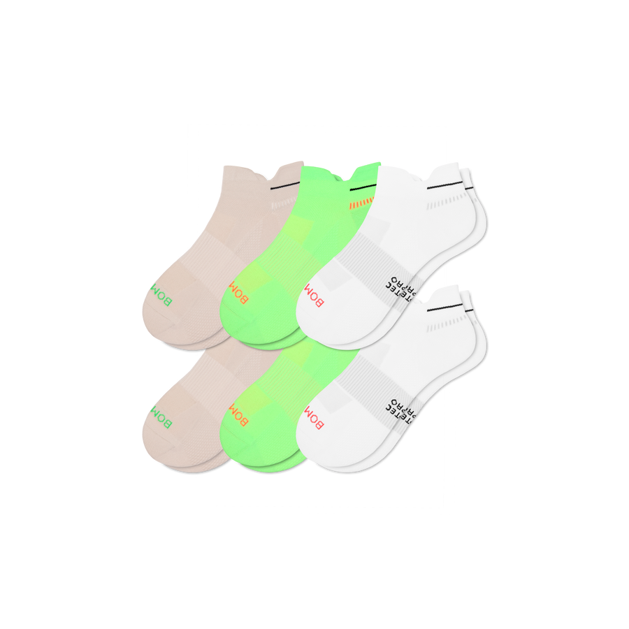 Women's RunPro Ankle Sock 6-Pack - Light School Fit