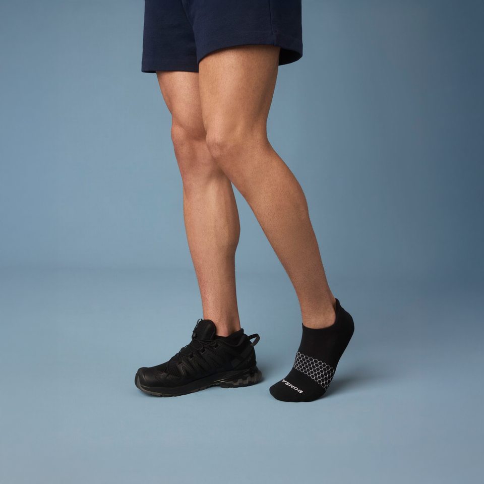 Solids Ankle Socks - Black MO [LIFESTYLE] [3572]