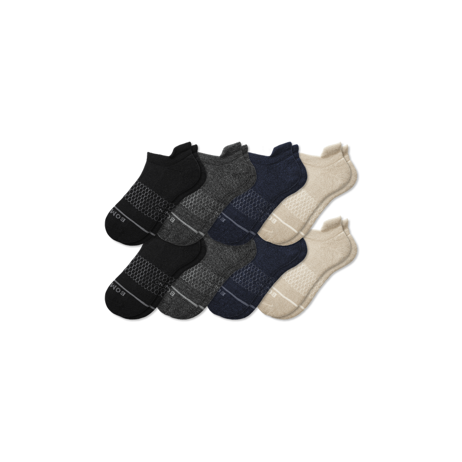 Men's Merino Wool Blend Ankle Sock 8-Pack - Fresh School Comfort