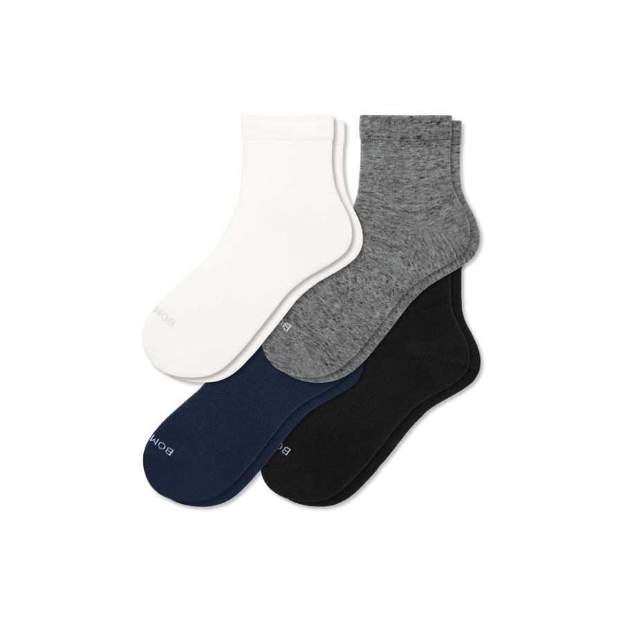 Women's Lightweight Quarter Sock 4-Pack - Soft Shift Pair