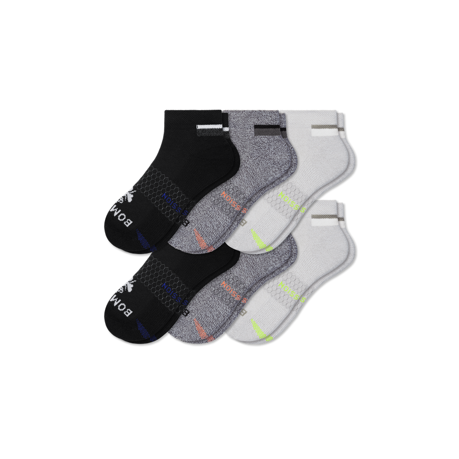 Men's Performance Compression Ankle Sock 6-Pack - Trail Run Hold