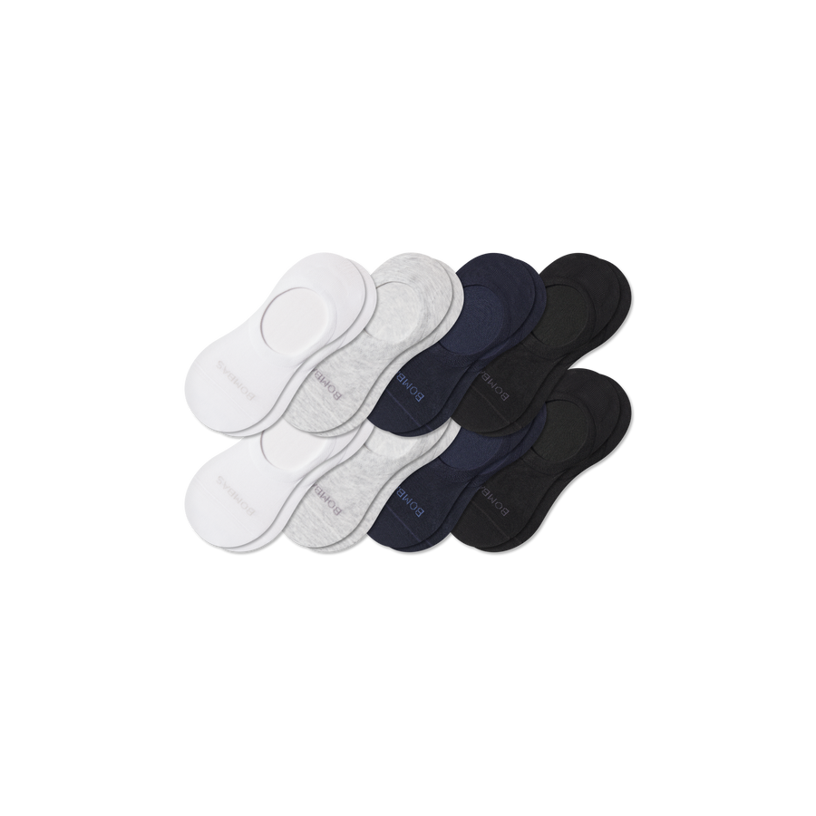 Men's Lightweight No Show Sock 8-Pack - Smooth Hike Cushion