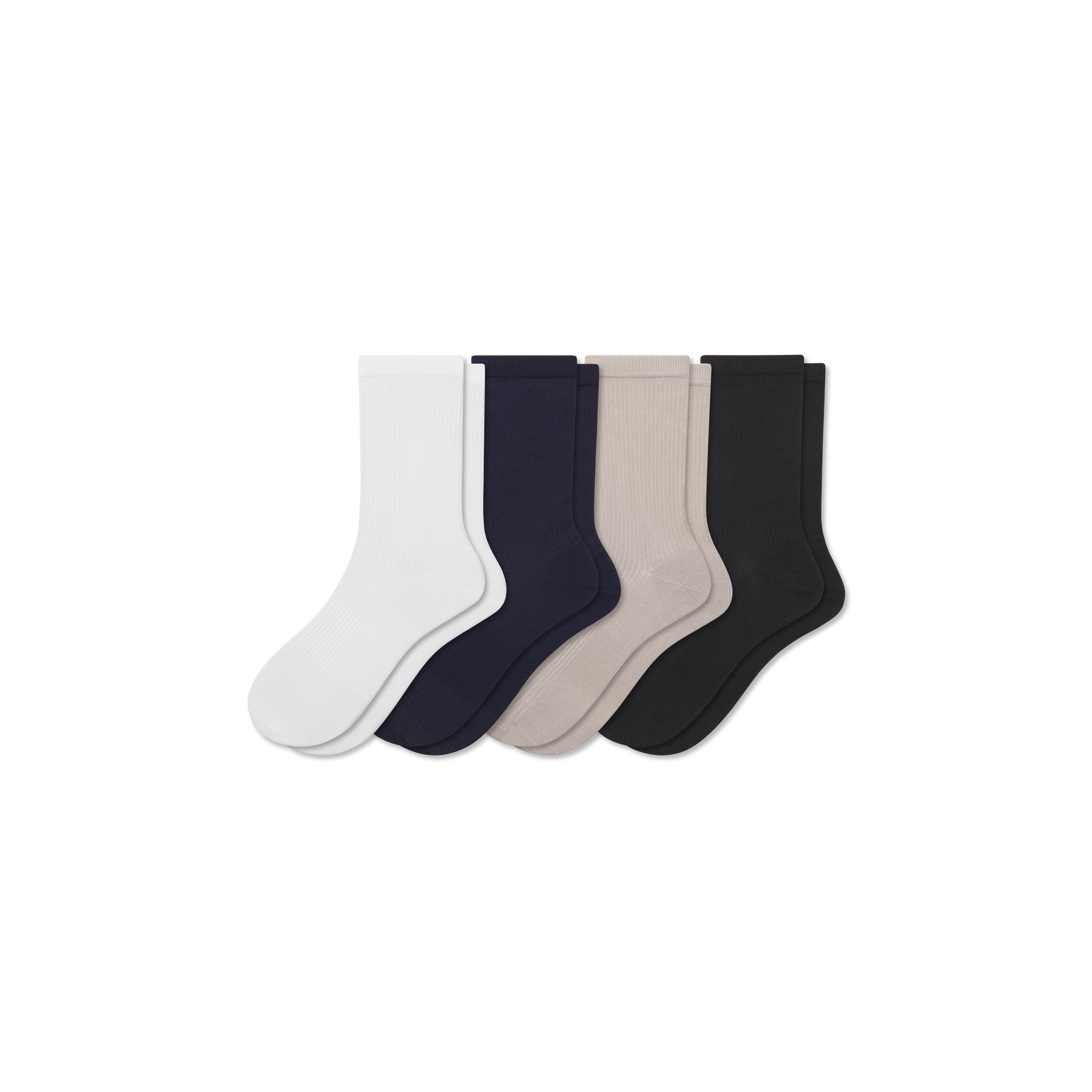 Women's Featherweight Half Calf Sock 4-Pack - Neutrals Mix