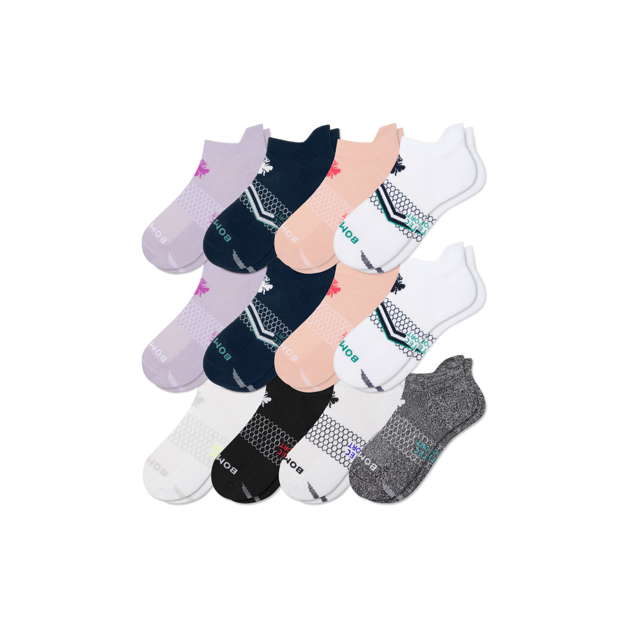 Women's All Sport Ankle Sock 12-Pack - Active School Support