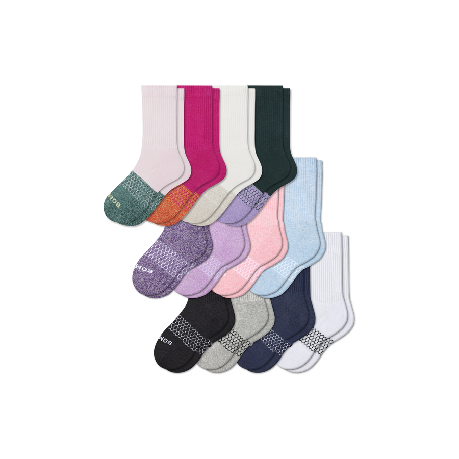 Youth Calf Sock 12-Pack - Light School Comfort