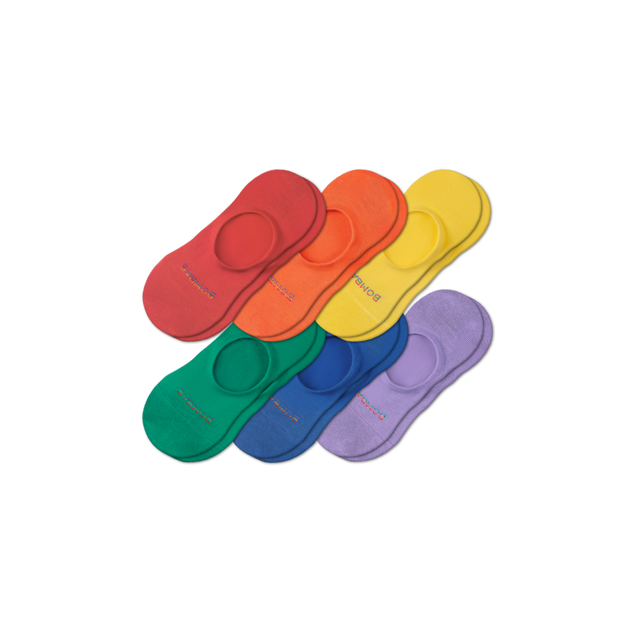 Pride Lightweight No Show Sock 6-Pack - Daily Trail Pair