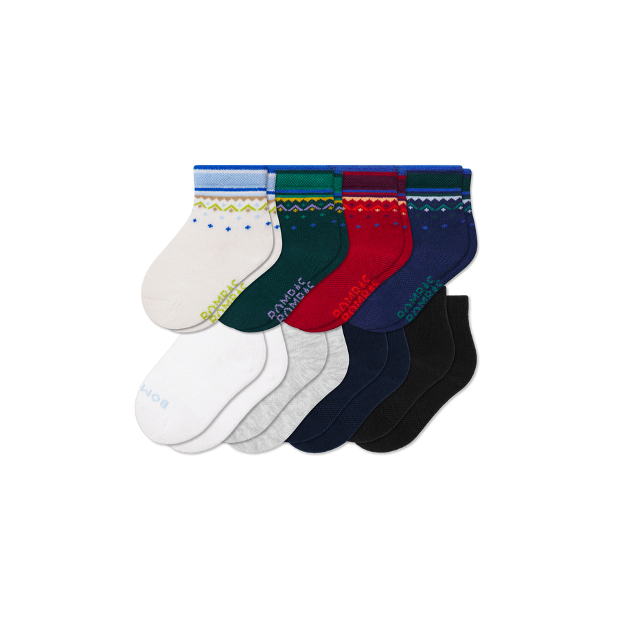 Toddler Lightweight Calf Sock 8-Pack - Easy Step