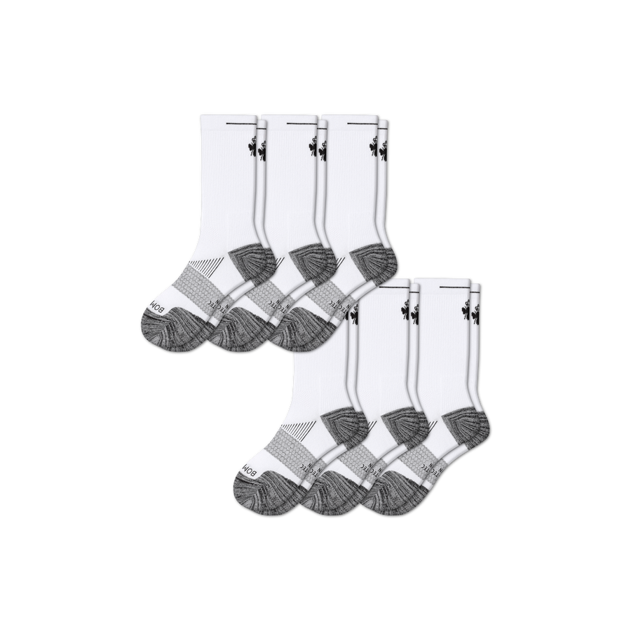 Women's Run Calf Sock 6-Pack - Classic Court Fit