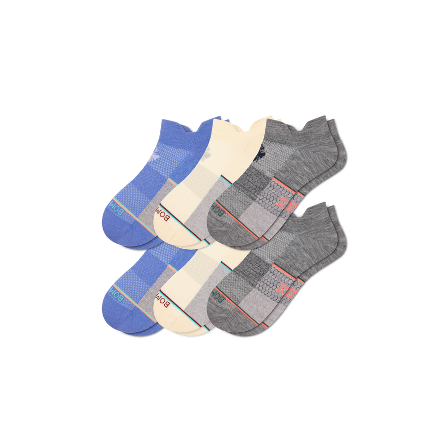 Women's UltraLite Sport Merino Wool Blend Ankle Sock 6-Pack - Outdoor School Move