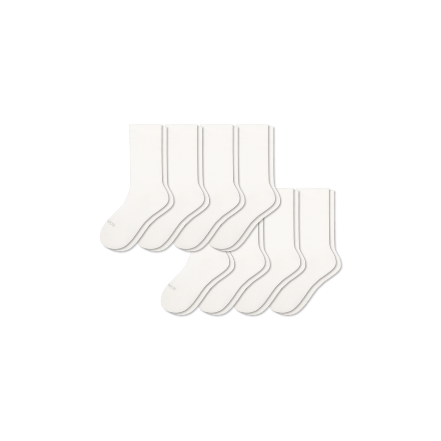 Youth Lightweight Calf Sock 8-Pack - Steady Recovery Comfort