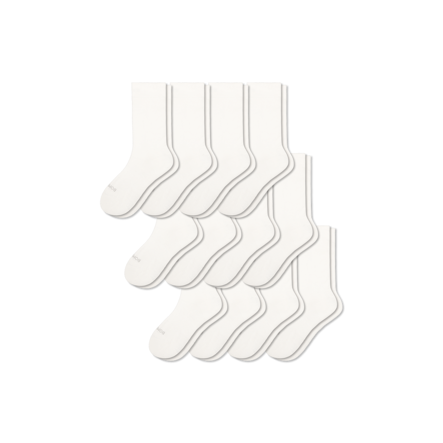Youth Lightweight Calf Sock 12-Pack - Steady Court Comfort
