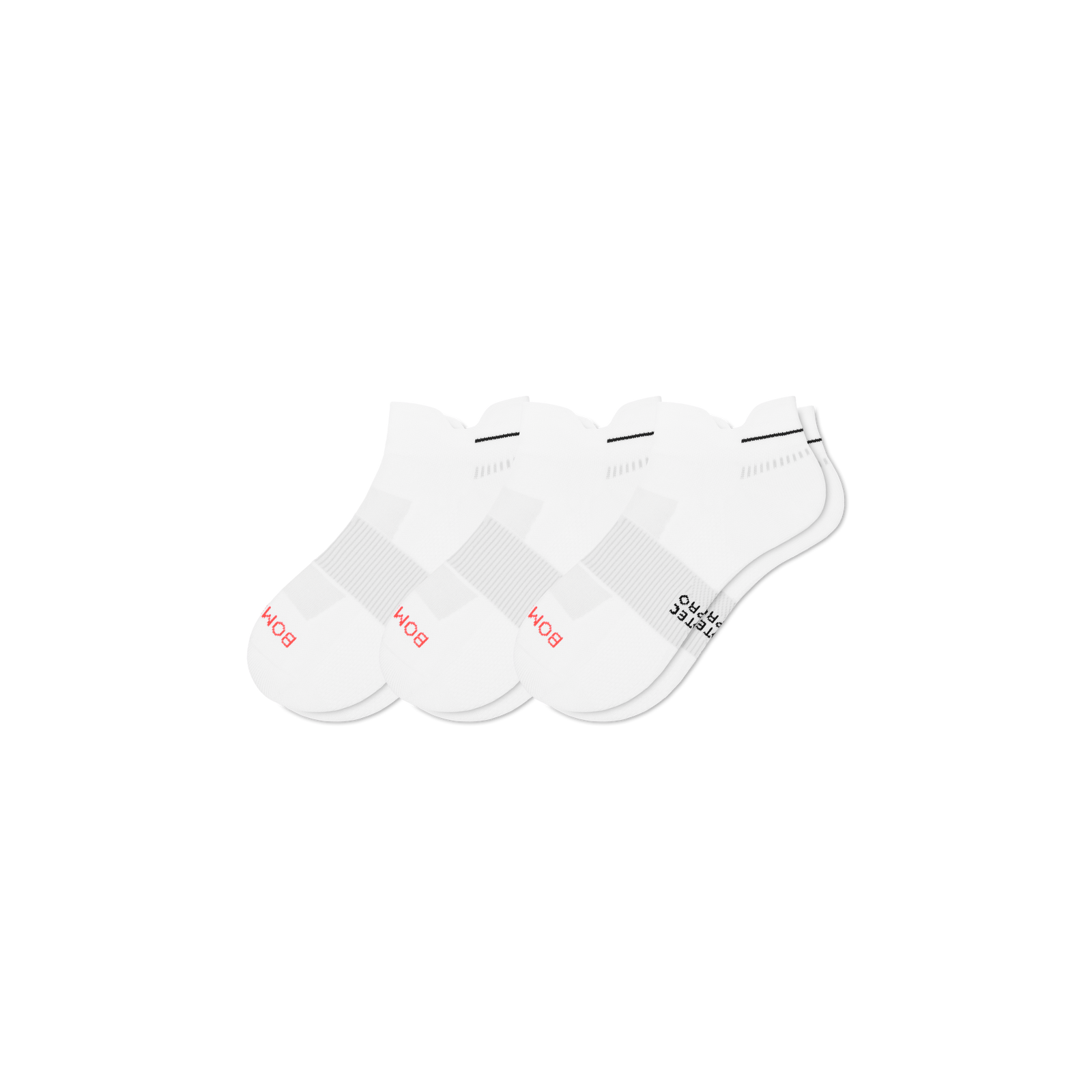RunPro Ankle Sock 3-Pack - white L