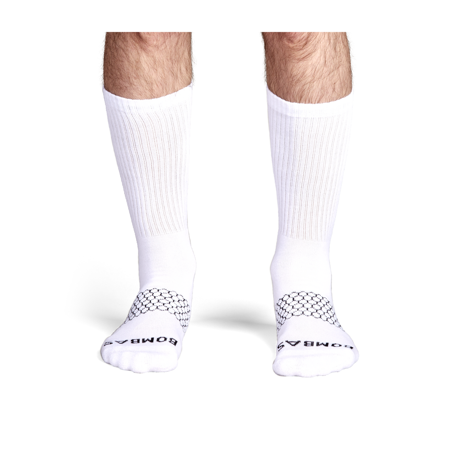 Men's Calf Sock 12-Pack - white - 10